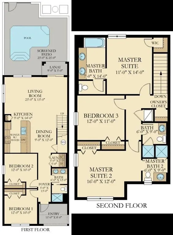 Storey Lake- 5 Bedroom Townhome W/pool -1601st בית נופש אורלנדו