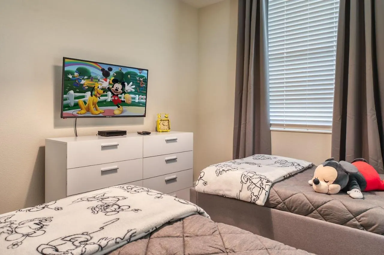 Modern With Mickey Themed Bedroom *