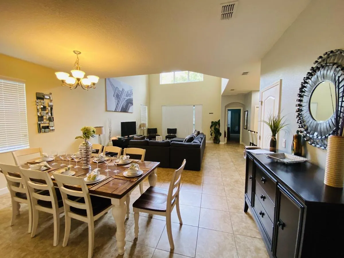Paradise Palms- 5 Bedroom Pool Home-3116pp * Kissimmee