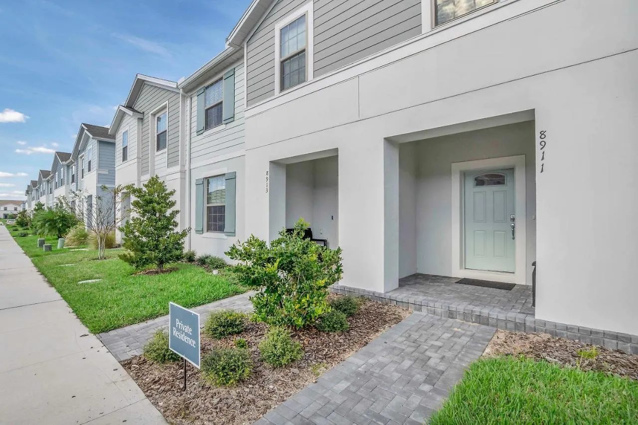 Townhome Wprivate Splash Pool & Free Water Park Orlando
