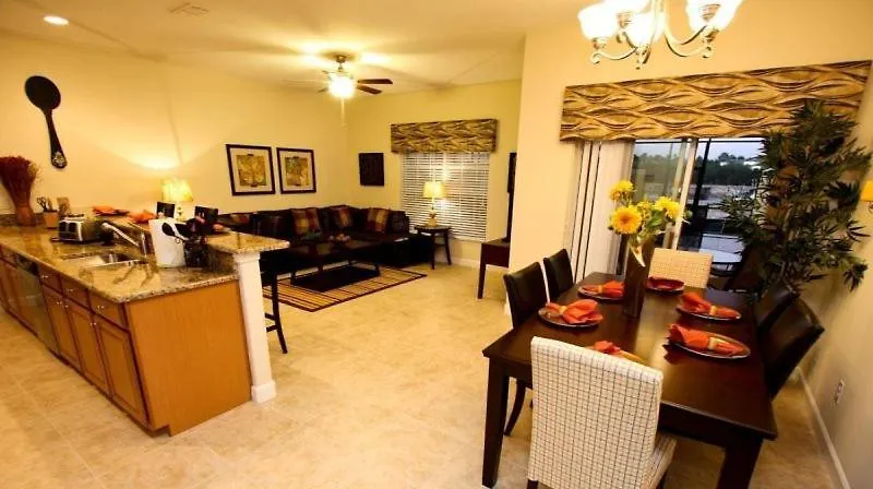 Beautiful 4 Bedroom 3 Bath Town In Paradise Palms Orlando