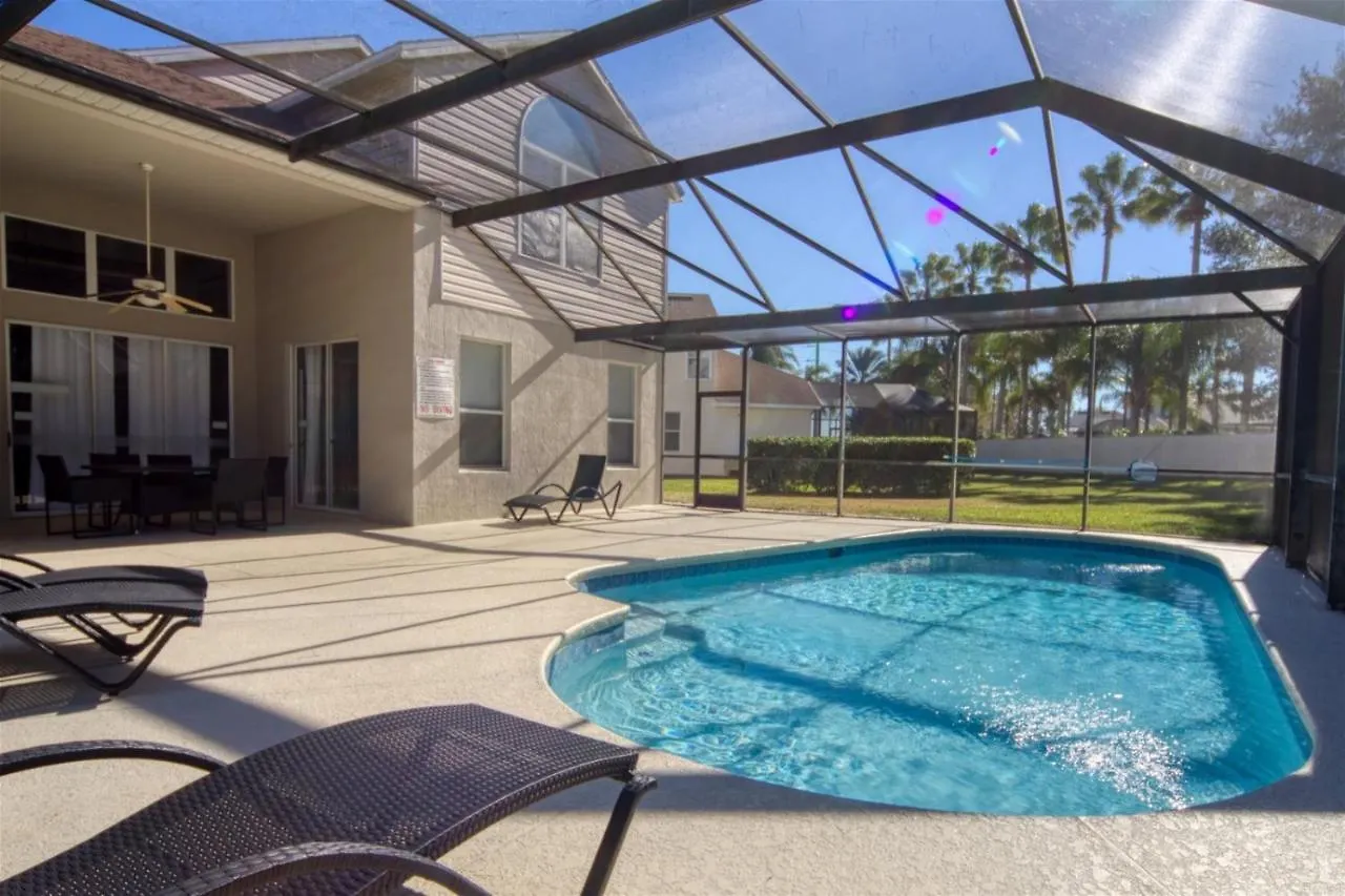 Vakantiehuis 5 Bedroom 3 And Half Bathroom Luxury At Windsor Palms *