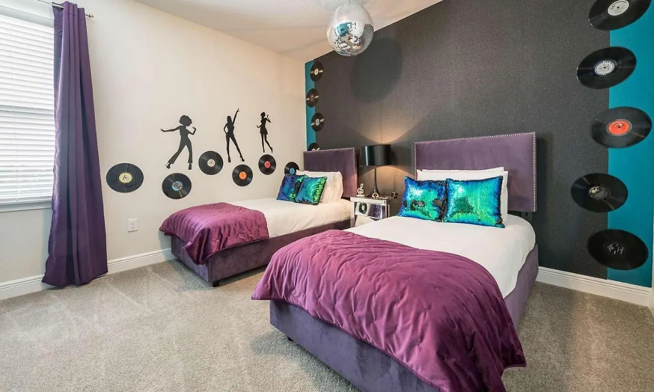 Colorful 5 Bdrm With Game In Encore * Kissimmee