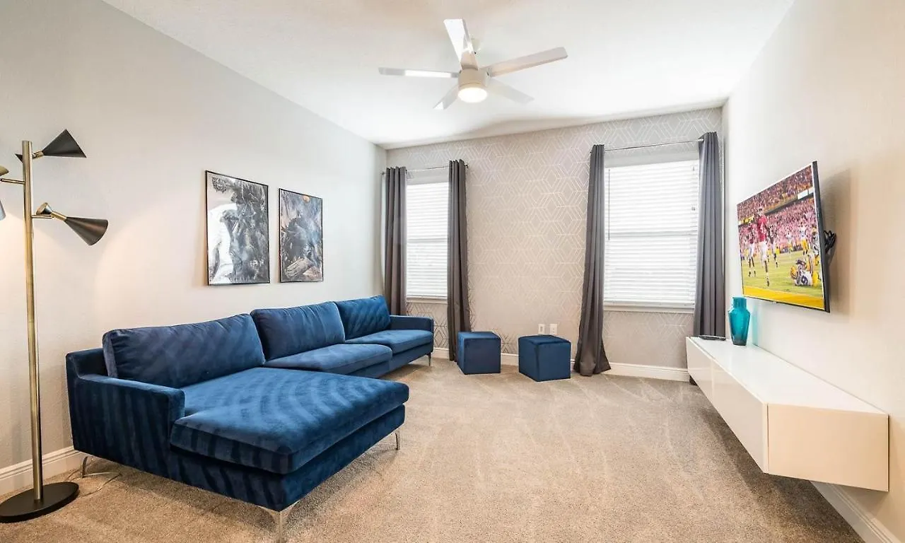 Holiday home Colorful 5 Bdrm With Game In Encore Kissimmee