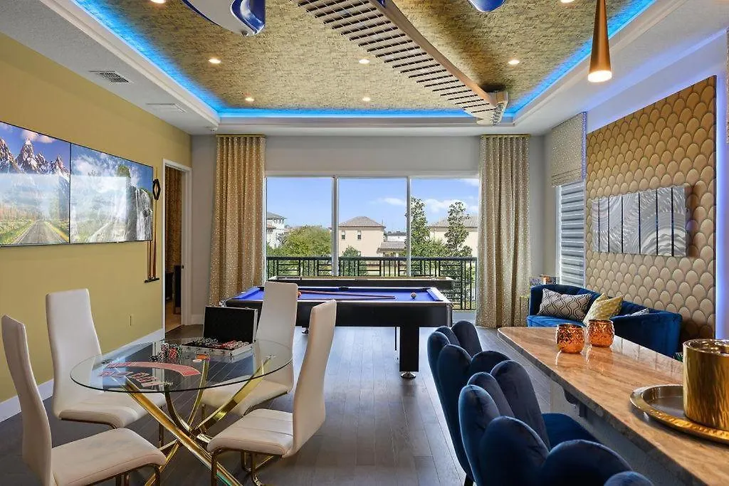 Modern 7 Bdrm Mansion With Themed Bedrooms At The Bear's Den * Kissimmee