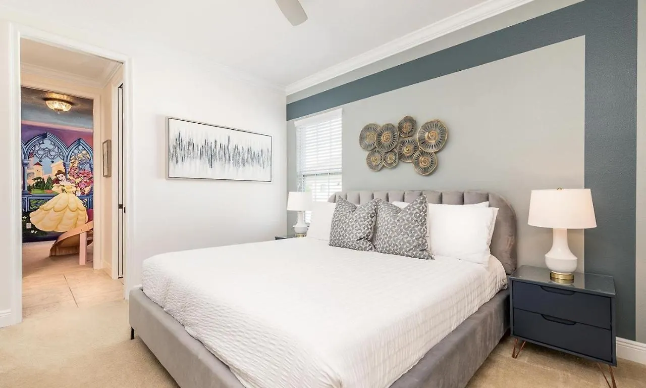 Graceful 6 Bdrm With Captivating Views At Reunion Holiday home Kissimmee