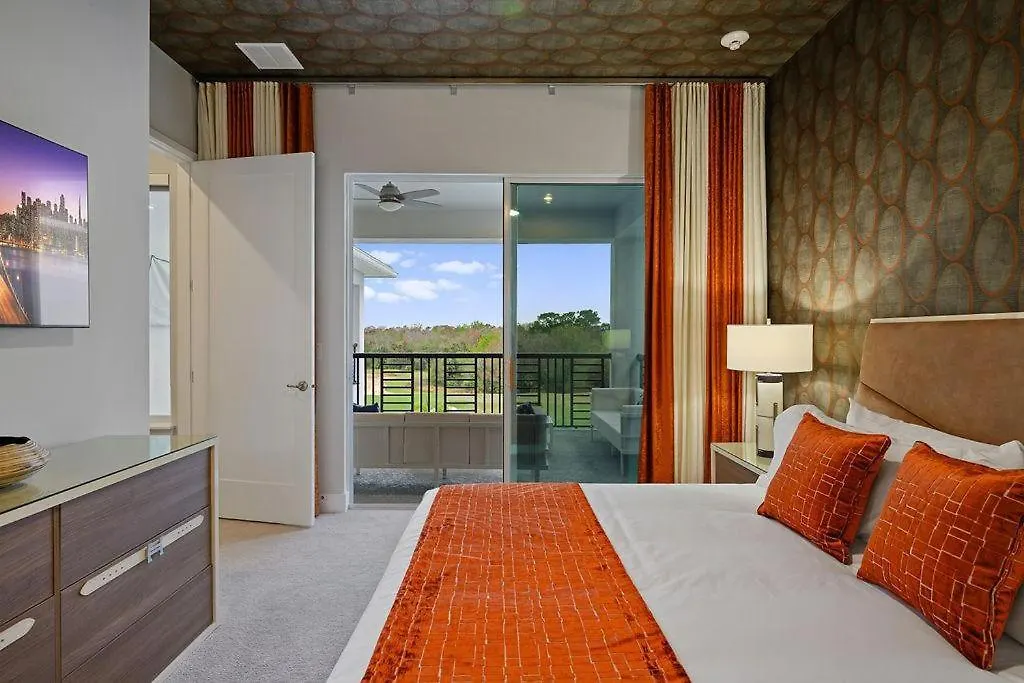 Modern 7 Bdrm Mansion With Themed Bedrooms At The Bear's Den Kissimmee