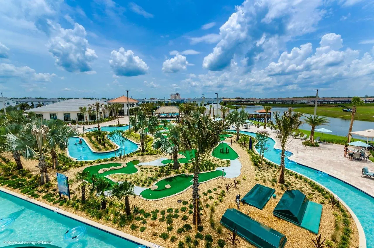 Lakeview With Private Pool And Free Water Park -10mins From Disney-