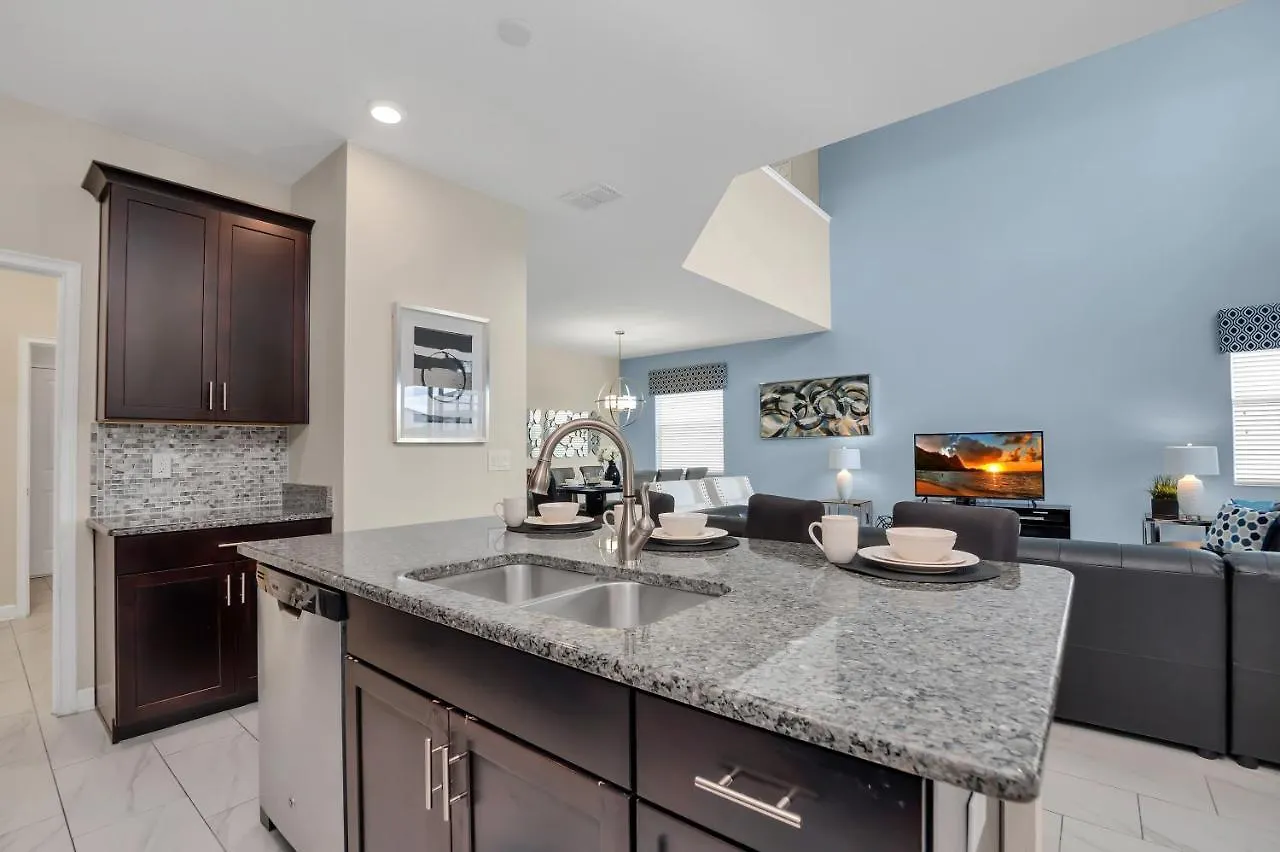 Lakeview With Private Pool And Free Water Park -10mins From Disney- *