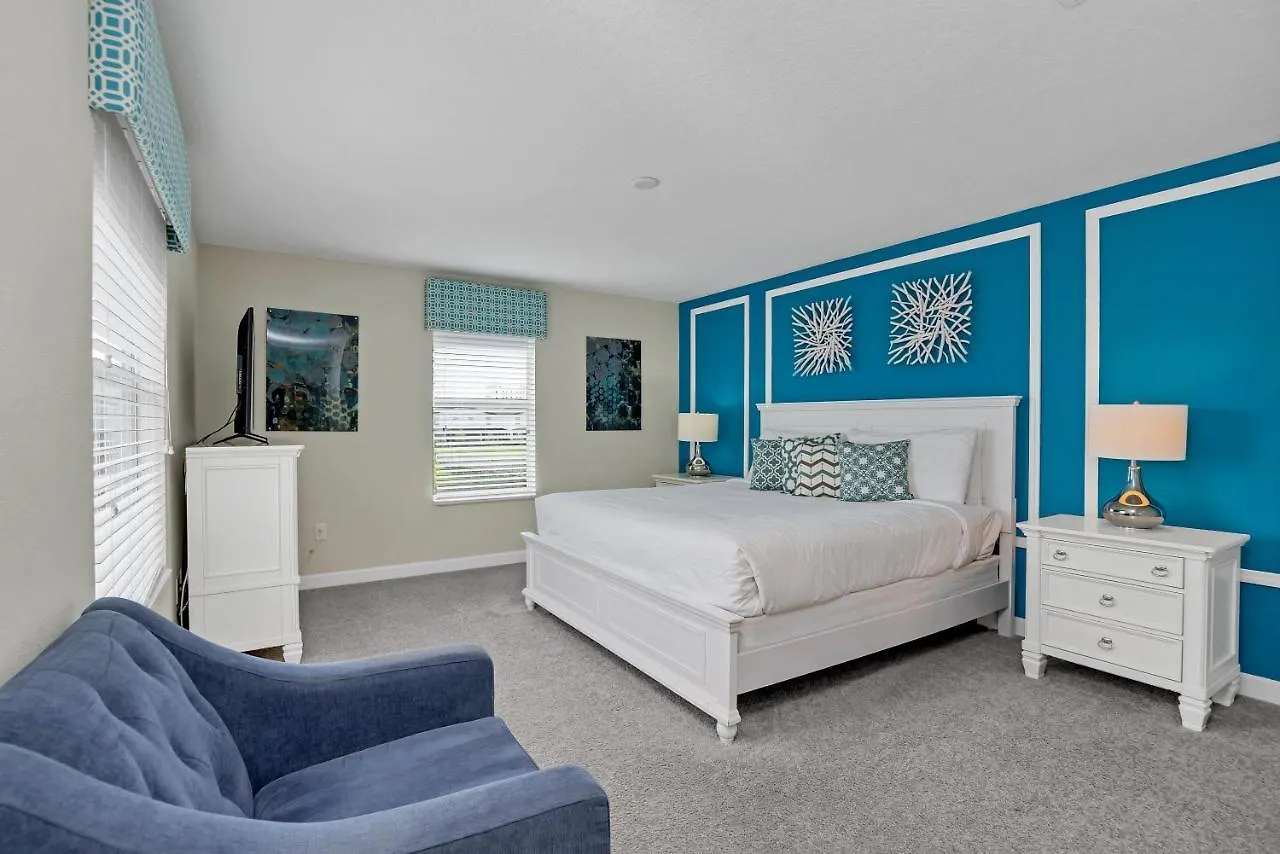Lakeview With Private Pool And Free Water Park -10mins From Disney- *
