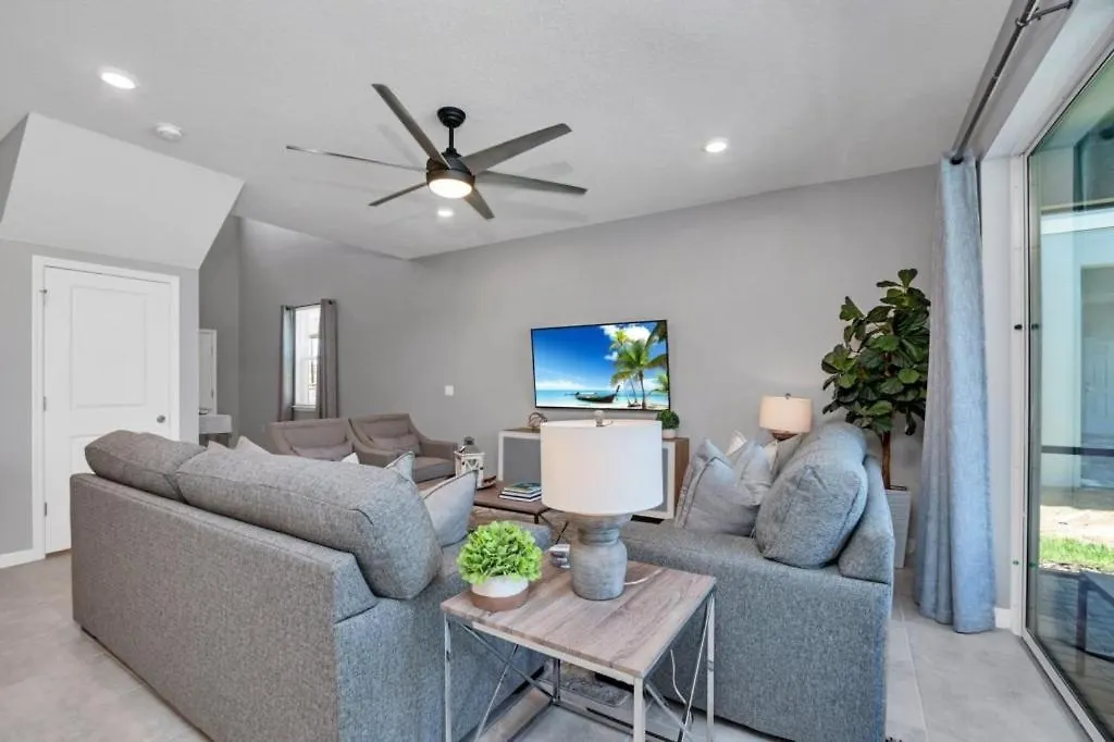 5 Bed With Fantastic Game In Fun Resort! Townhouse Holiday home Kissimmee