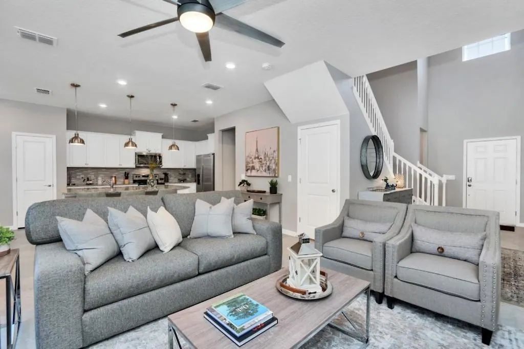 5 Bed With Fantastic Game In Fun Resort! Townhouse * Kissimmee