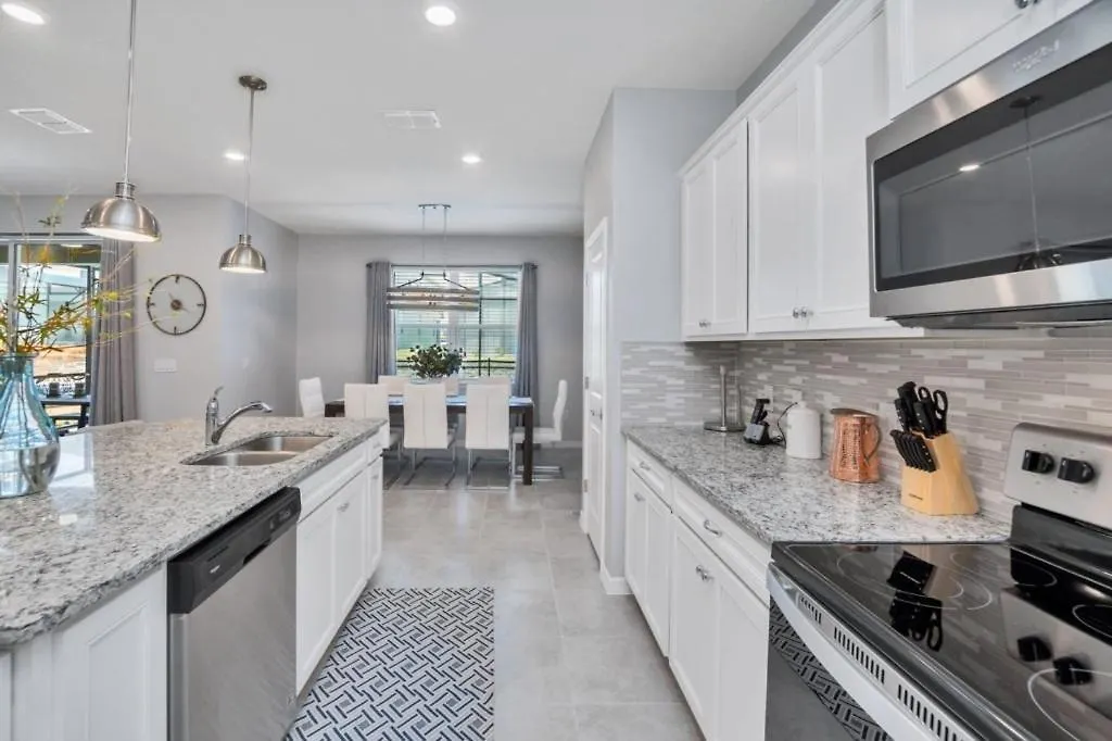5 Bed With Fantastic Game In Fun Resort! Townhouse Kissimmee