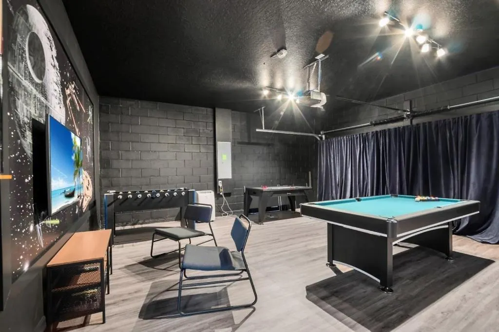 5 Bed With Fantastic Game In Fun Resort! Townhouse Kissimmee