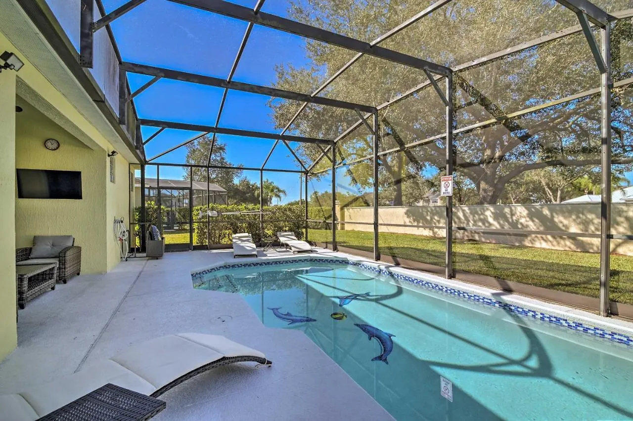 Villa With Pool And Lanai About 5 Mi To Disney!