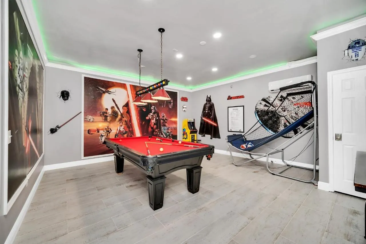 Villa Large 6br Themed Family Near World Kissimmee