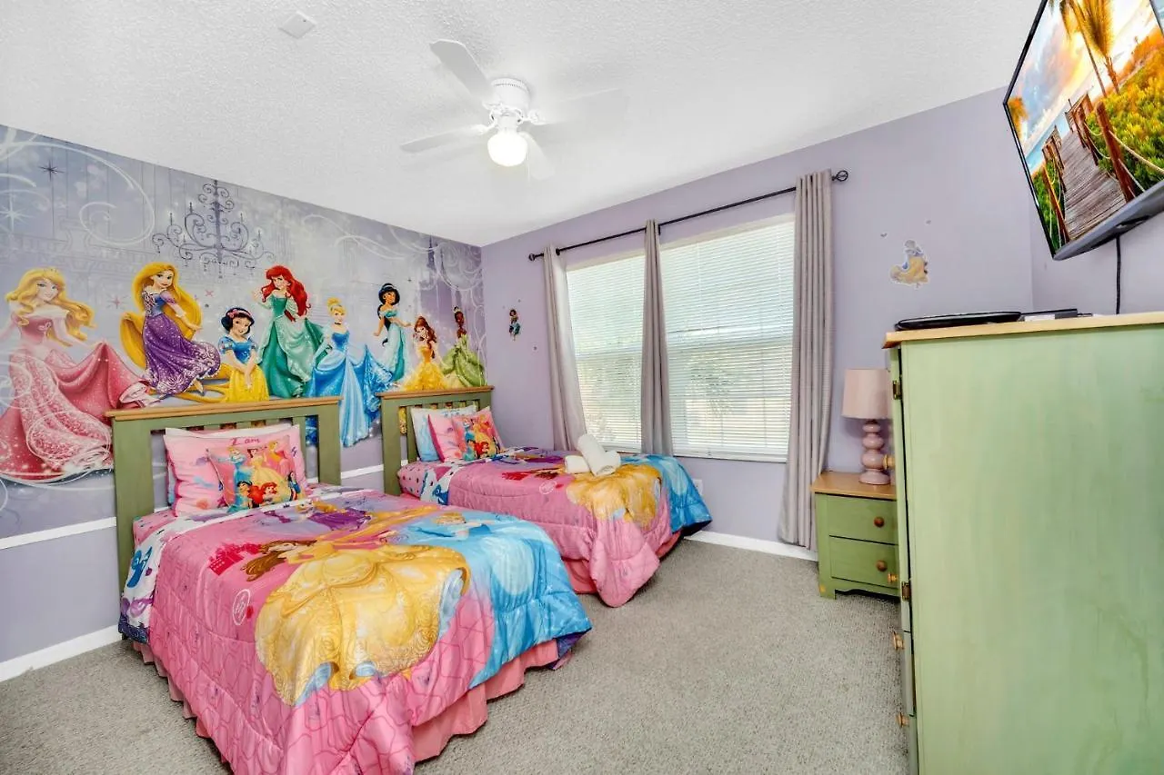 Villa Large 6br Themed Family Near World Kissimmee