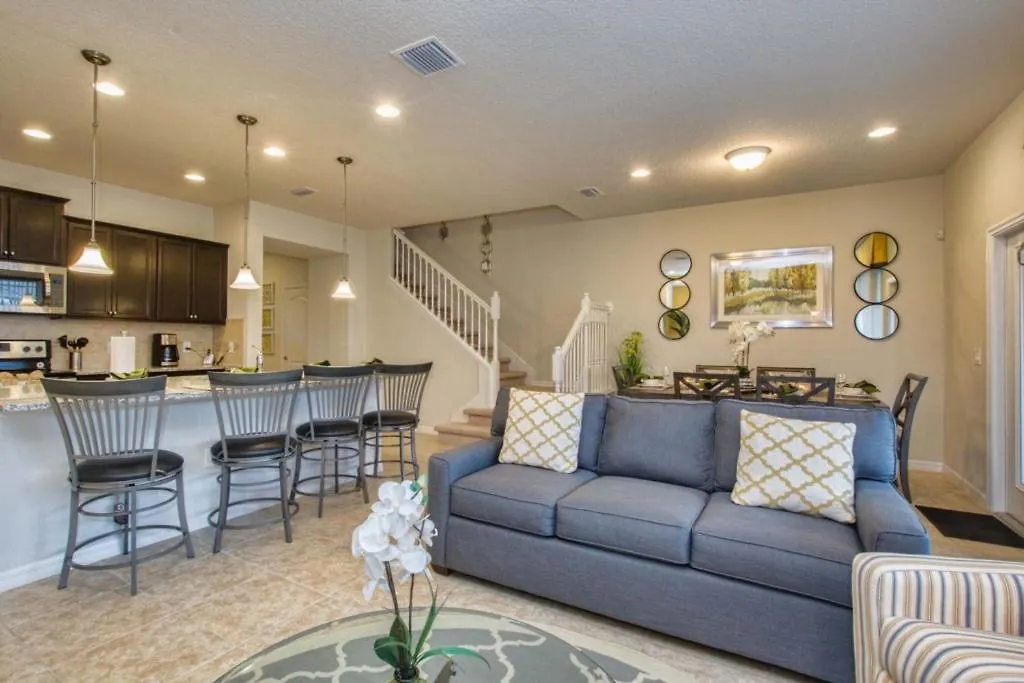 Windsor-5 Bed Townhouse W Splashpool-3815ww Kissimmee