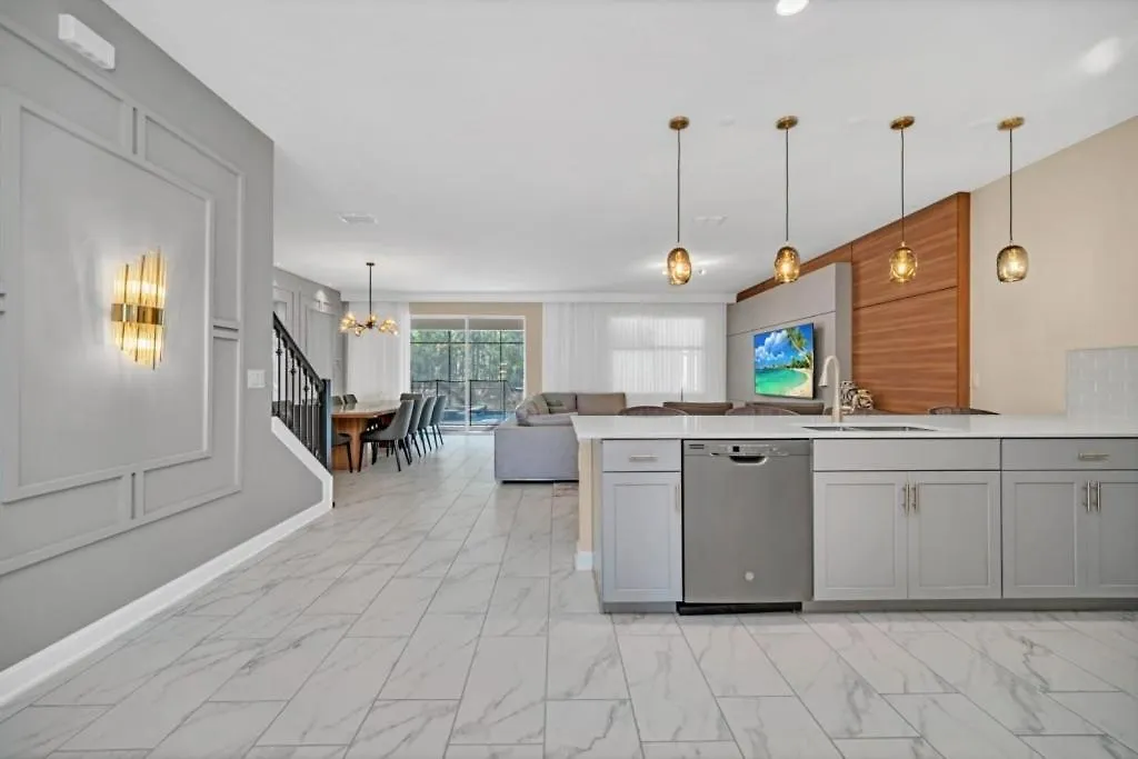 Storey 9 Bedroom With Games And Theater Holiday home Kissimmee