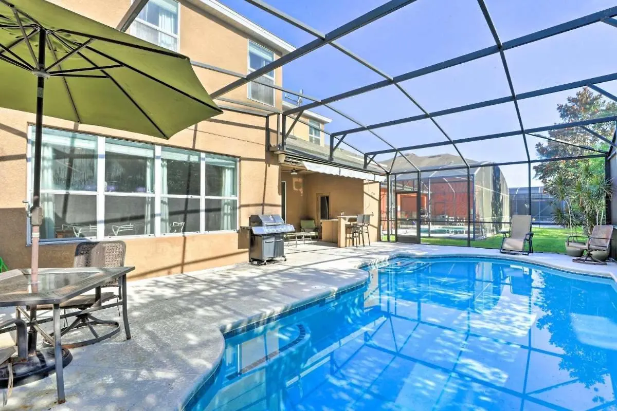 Huge 6br 6bath & Private Pool Min To Disney Kissimmee