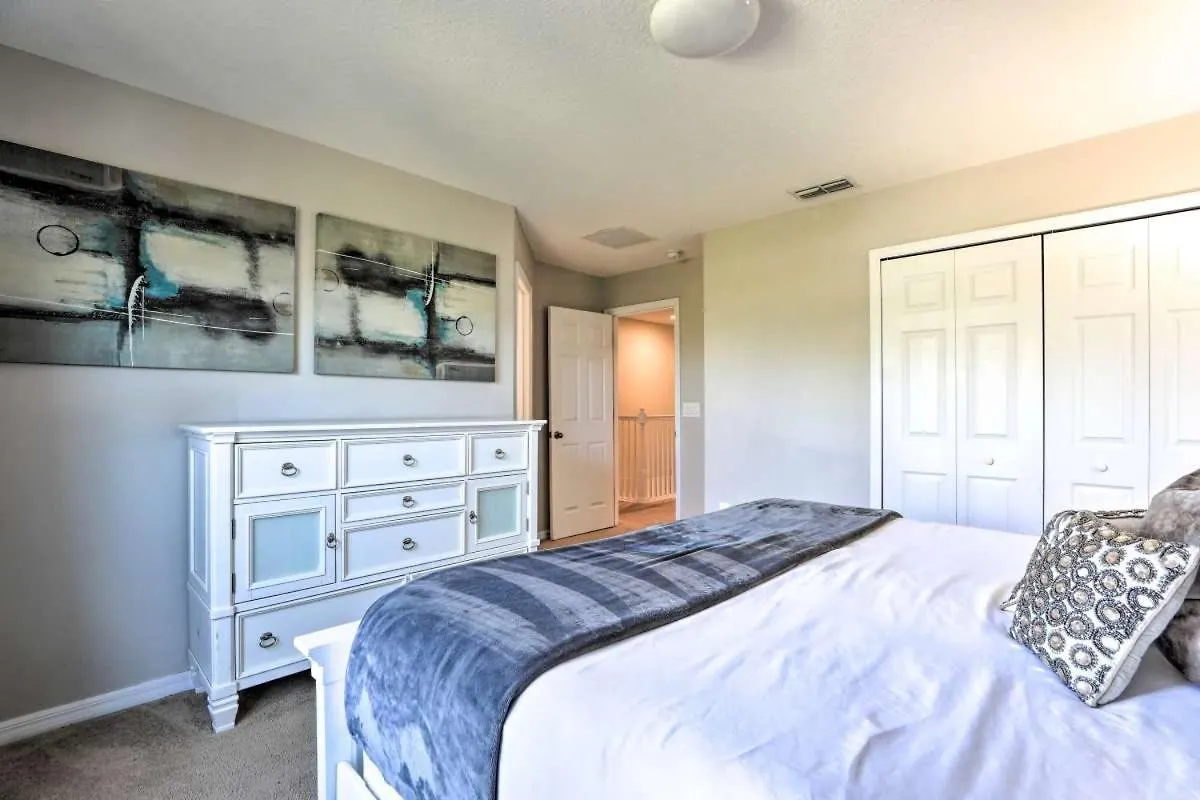 Huge 6br 6bath & Private Pool Min To Disney Villa *