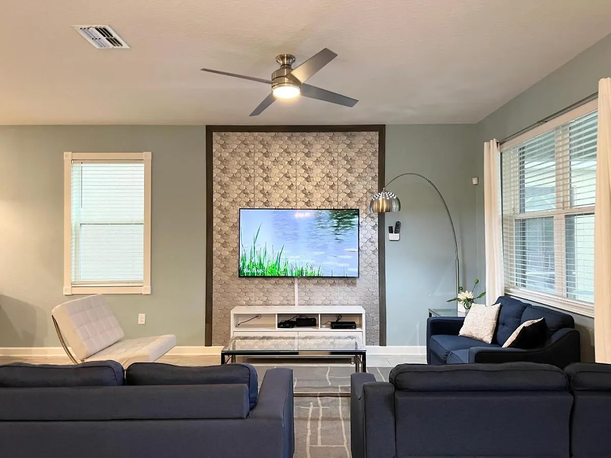 Vila 8 Bedrooms 5 Bathrooms And Theater Room, Golf Course View Kissimmee