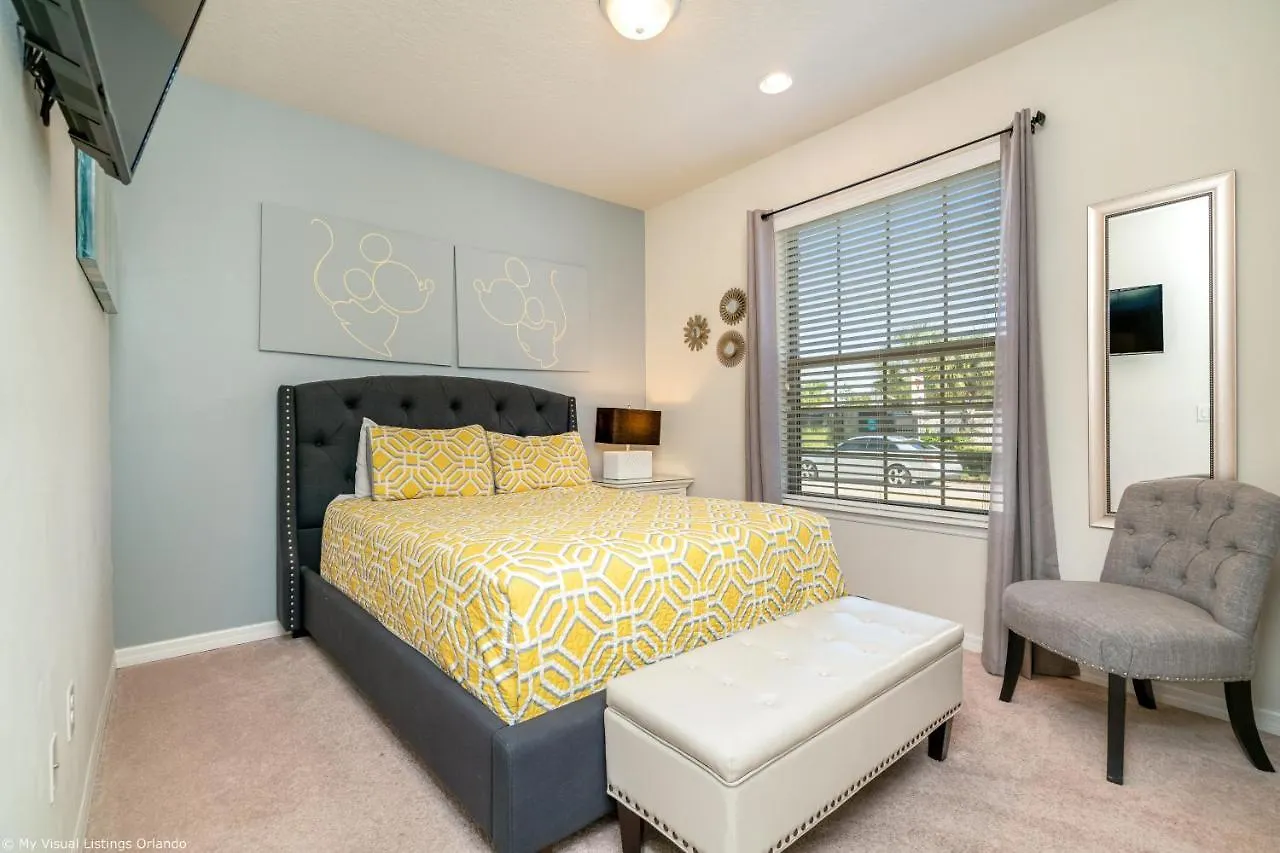5-bedroom With Private Pool -15 Mins From Disney-