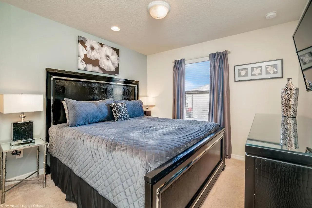 펜션 5-bedroom With Private Pool -15 Mins From Disney- *