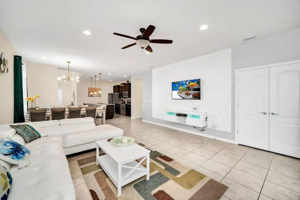 Disney Modern 6 Bedroom Vacation W/ Pool &hot Tub *
