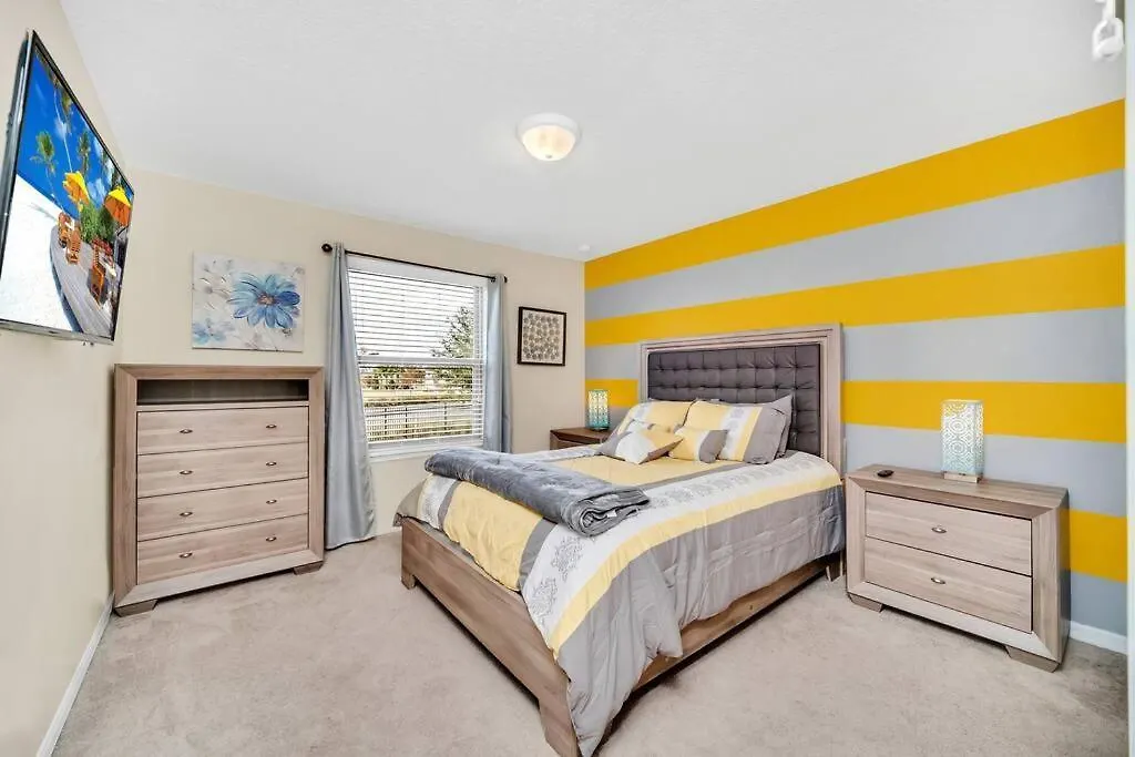 Disney Modern 6 Bedroom Vacation W/ Pool &hot Tub * Киссимми