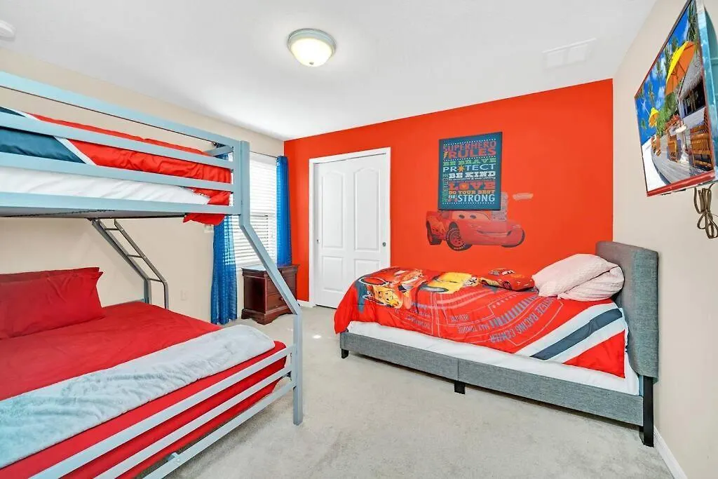 Disney Modern 6 Bedroom Vacation W/ Pool &hot Tub Киссимми