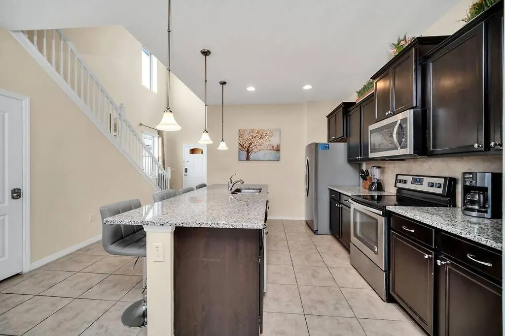 Disney Modern 6 Bedroom Vacation W/ Pool &hot Tub * Киссимми