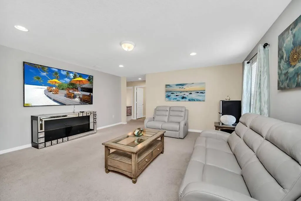 Disney Modern 6 Bedroom Vacation W/ Pool &hot Tub Киссимми