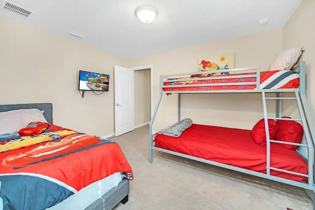 Disney Modern 6 Bedroom Vacation W/ Pool &hot Tub Киссимми