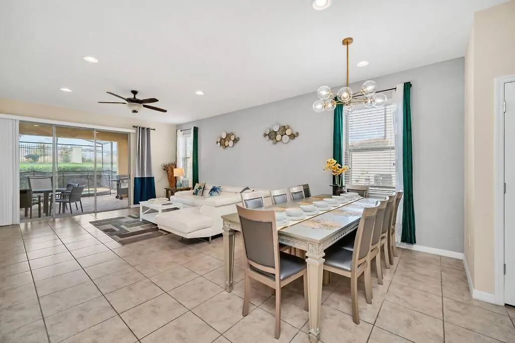Disney Modern 6 Bedroom Vacation W/ Pool &hot Tub Дом отдыха *