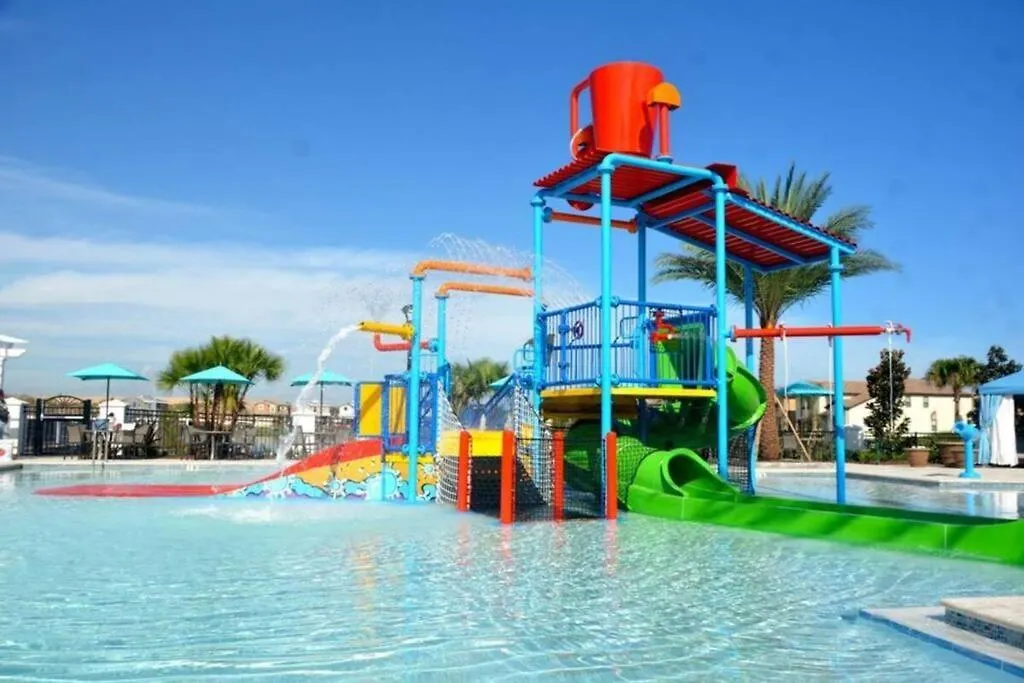 Дом отдыха Disney Modern 6 Bedroom Vacation W/ Pool &hot Tub Киссимми