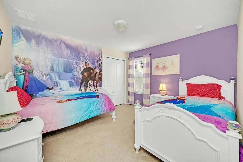 Disney Modern 6 Bedroom Vacation W/ Pool &hot Tub * Kissimmee