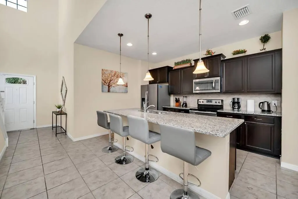 Дом отдыха Disney Modern 6 Bedroom Vacation W/ Pool &hot Tub *