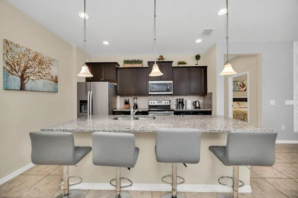 Disney Modern 6 Bedroom Vacation W/ Pool &hot Tub Kissimmee