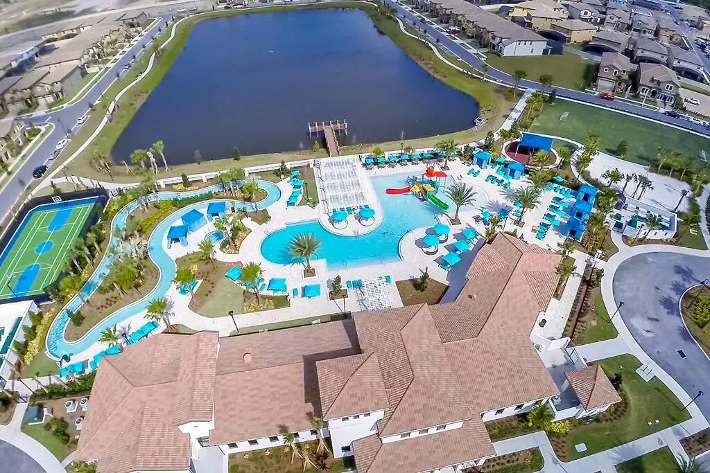 Дом отдыха Disney Modern 6 Bedroom Vacation W/ Pool &hot Tub Киссимми