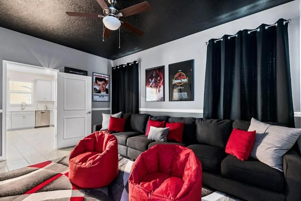Villa Monopoly Fun Storey 6 Bed Star Home! Kissimmee