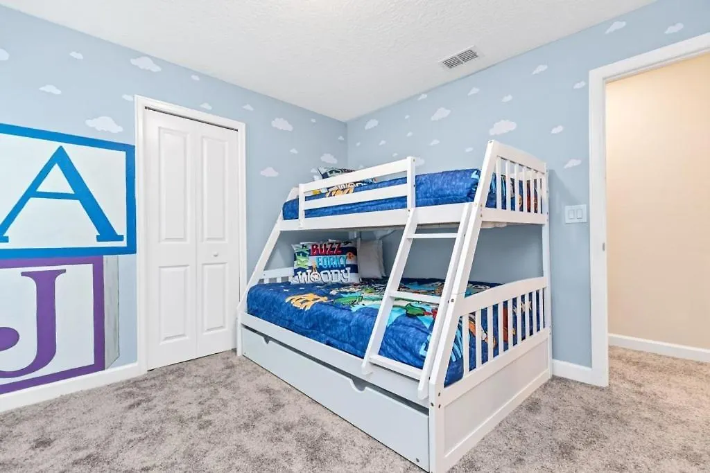 Monopoly Fun Storey 6 Bed Star Home! Villa Kissimmee