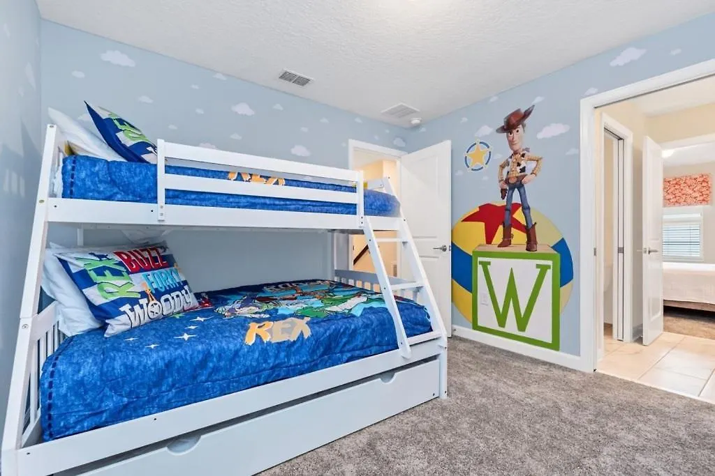 Monopoly Fun Storey 6 Bed Star Home! Villa Kissimmee