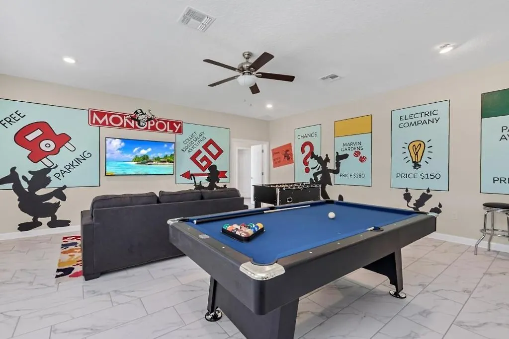 Monopoly Fun Storey 6 Bed Star Home! Villa