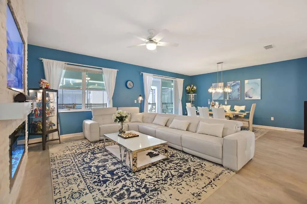 Villa Luxury Near 8 Bedroom Private Pool & Playground Kissimmee