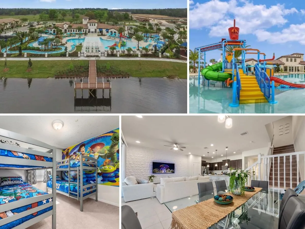 Amazing 5 Bedrooms With Pool/bbq Near * Kissimmee