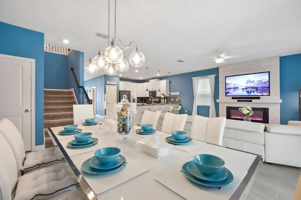 Luxury Near 8 Bedroom Private Pool & Playground Villa Kissimmee