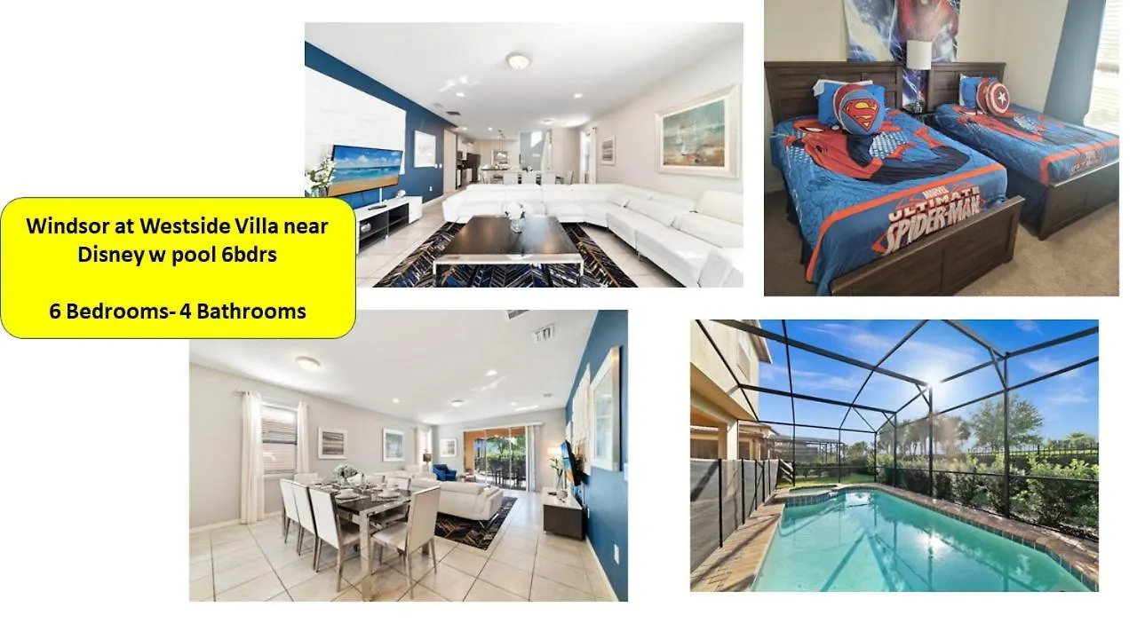 Luxury New Near With Pool 6bedrooms * キシミー