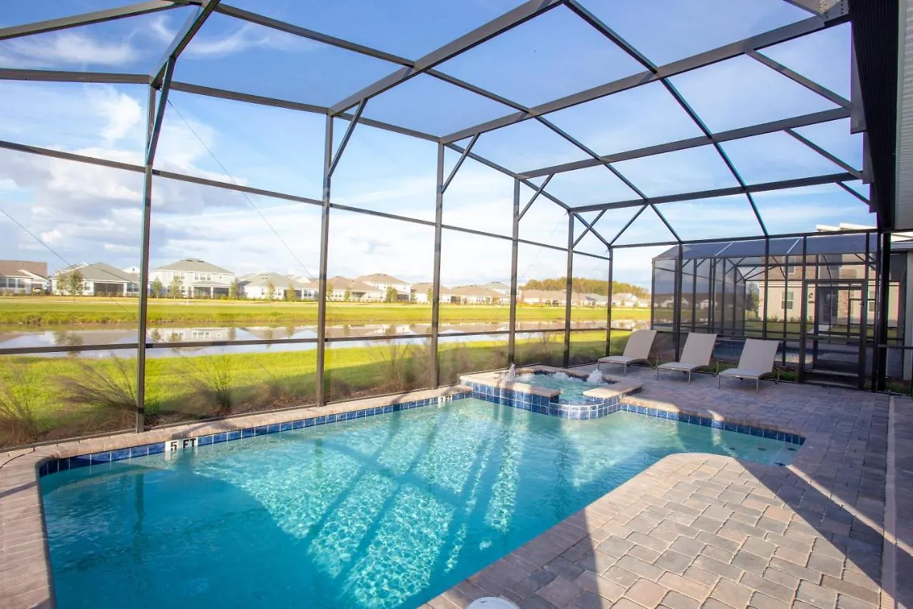 Holiday home Stunning 8 Bd W/ Pool Close To Disney 2887 *