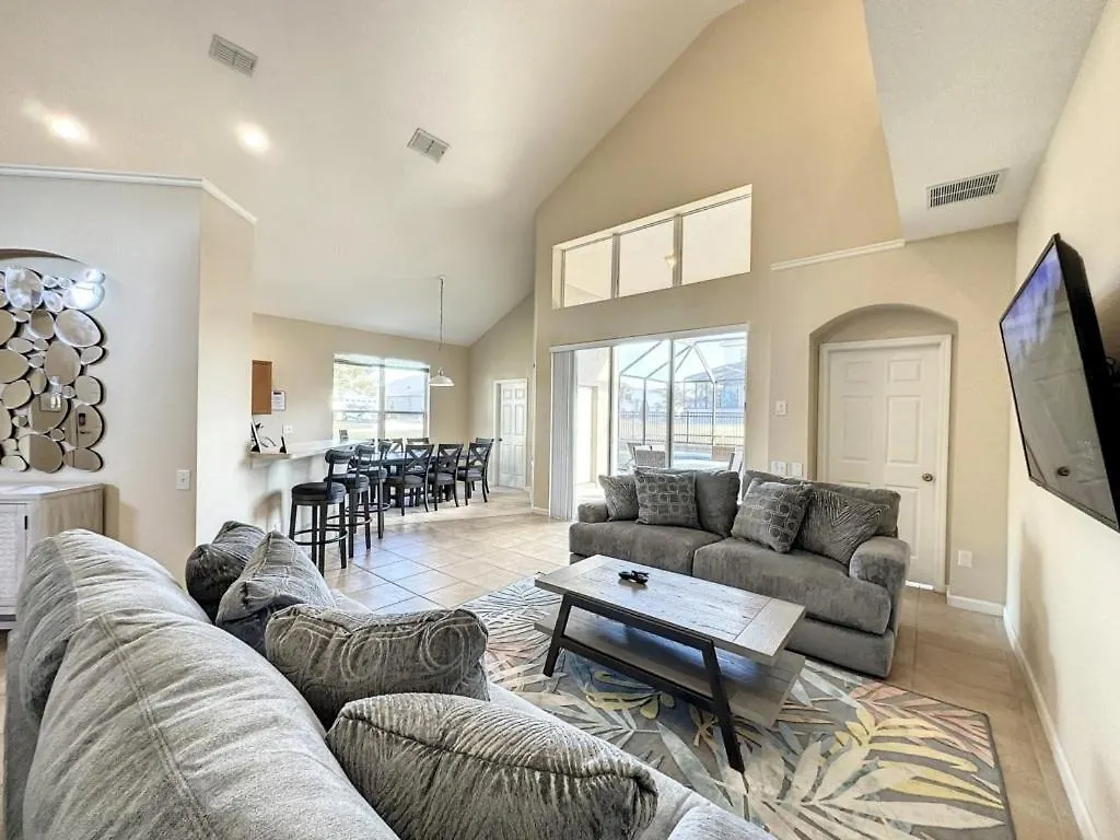 Luxury 6bd 3,5ba Pool In Windsor Palms Kissimmee